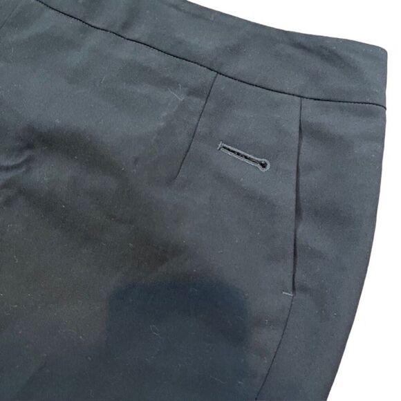 Reiss Pencil Mini Skirt Black Pockets Lined Size 8 - Picture 2 of 9